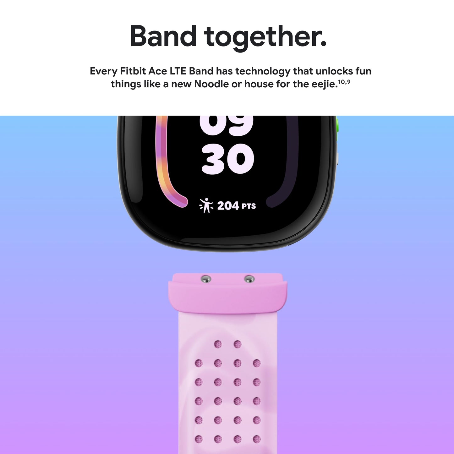 Fitbit Google Ace LTE - Kids Smartwatch with Call, Message, GPS, and Activity-Based Games, Ace Pass Data Plan Required - Spicy - Moovin