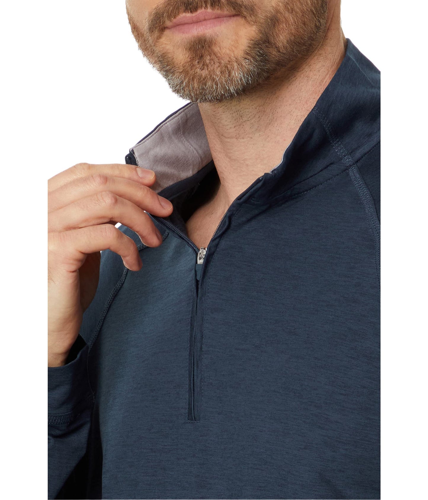 johnnie-O Freeborne Performance 1/4 Zip Pullover Wake/M